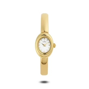 MOCKBERG BELLE OVAL PETITE GOLD