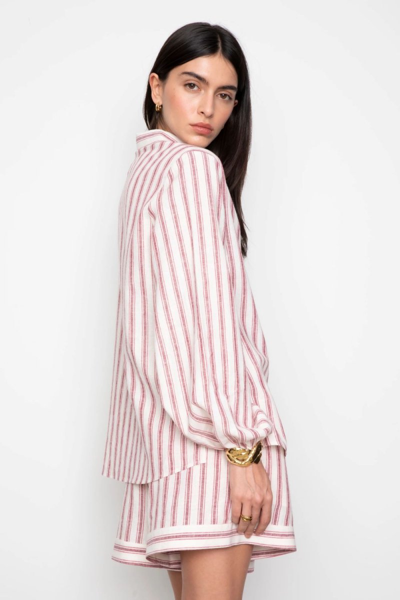 Lilia shorts – Berry stripe - Image 4